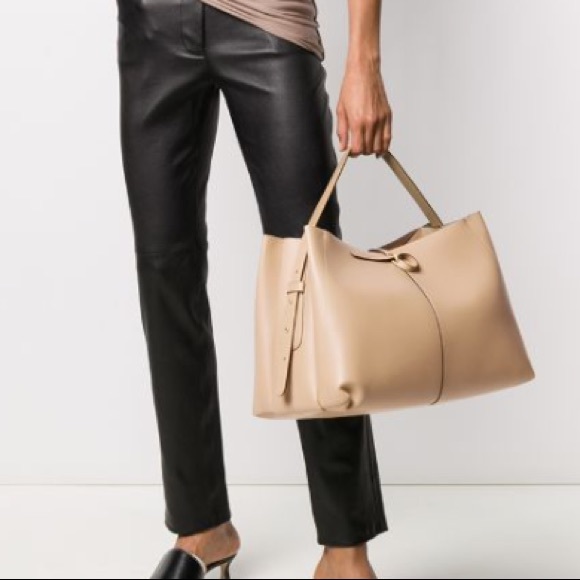 💝Wandler Ava Tote Bag Beige - Picture 4 of 7